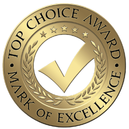 Top choice award seal